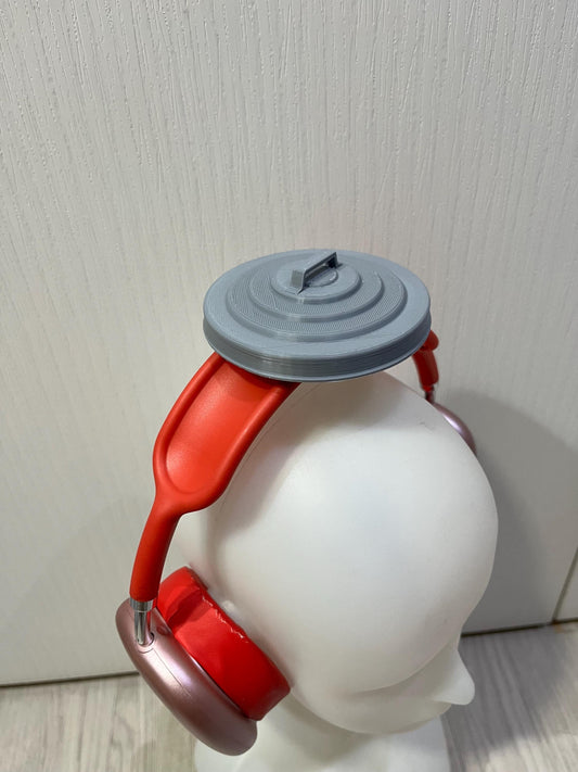 Trash Can Lids for Headphones / Headset for game fun streaming anime cosplay