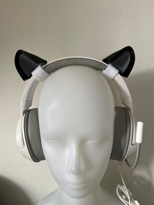 Jungle Cat Ears for Headphones / Headset for streaming anime cosplay