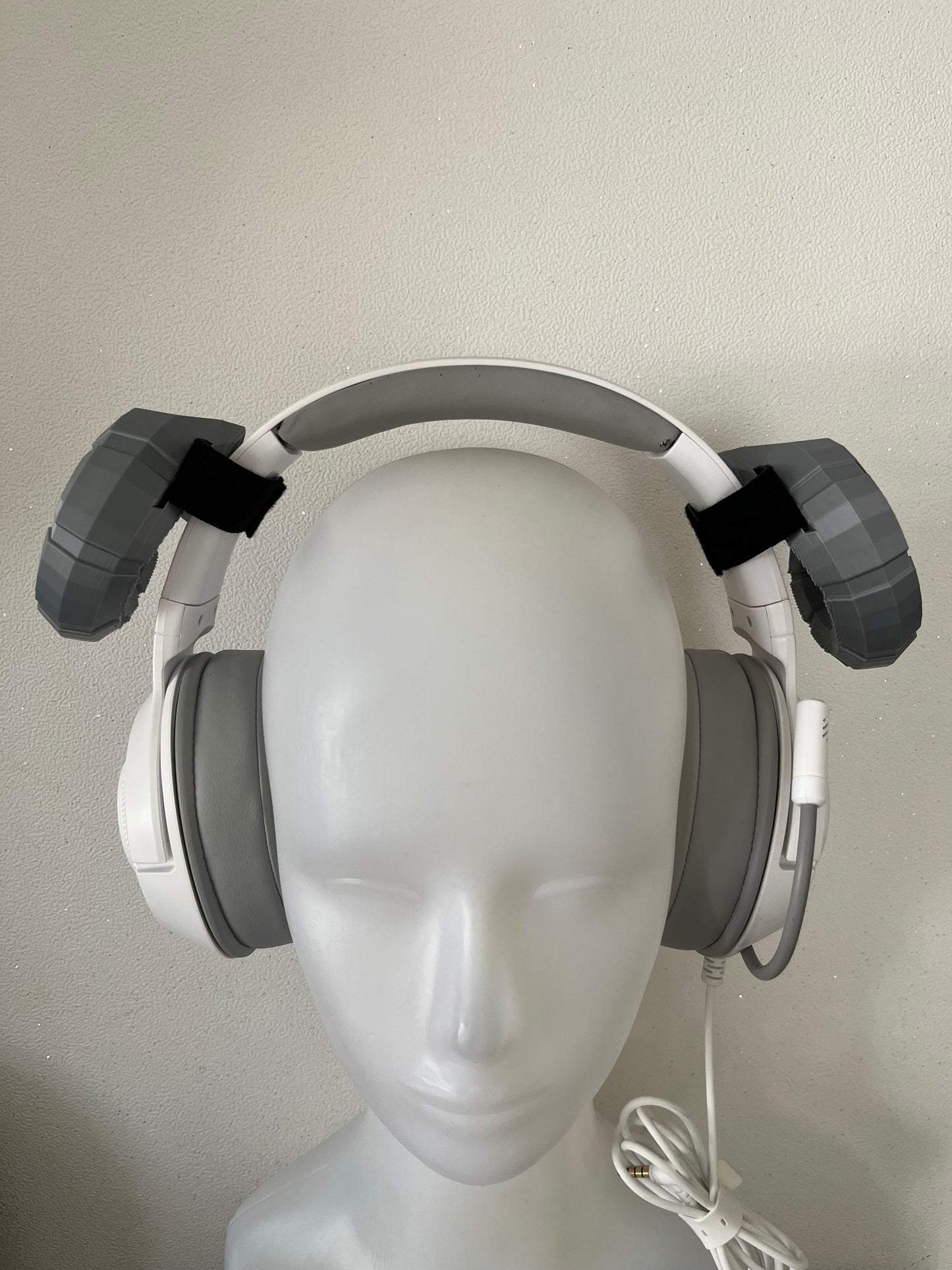 Mecha Horn for Headphones / Headset for streaming anime cosplay