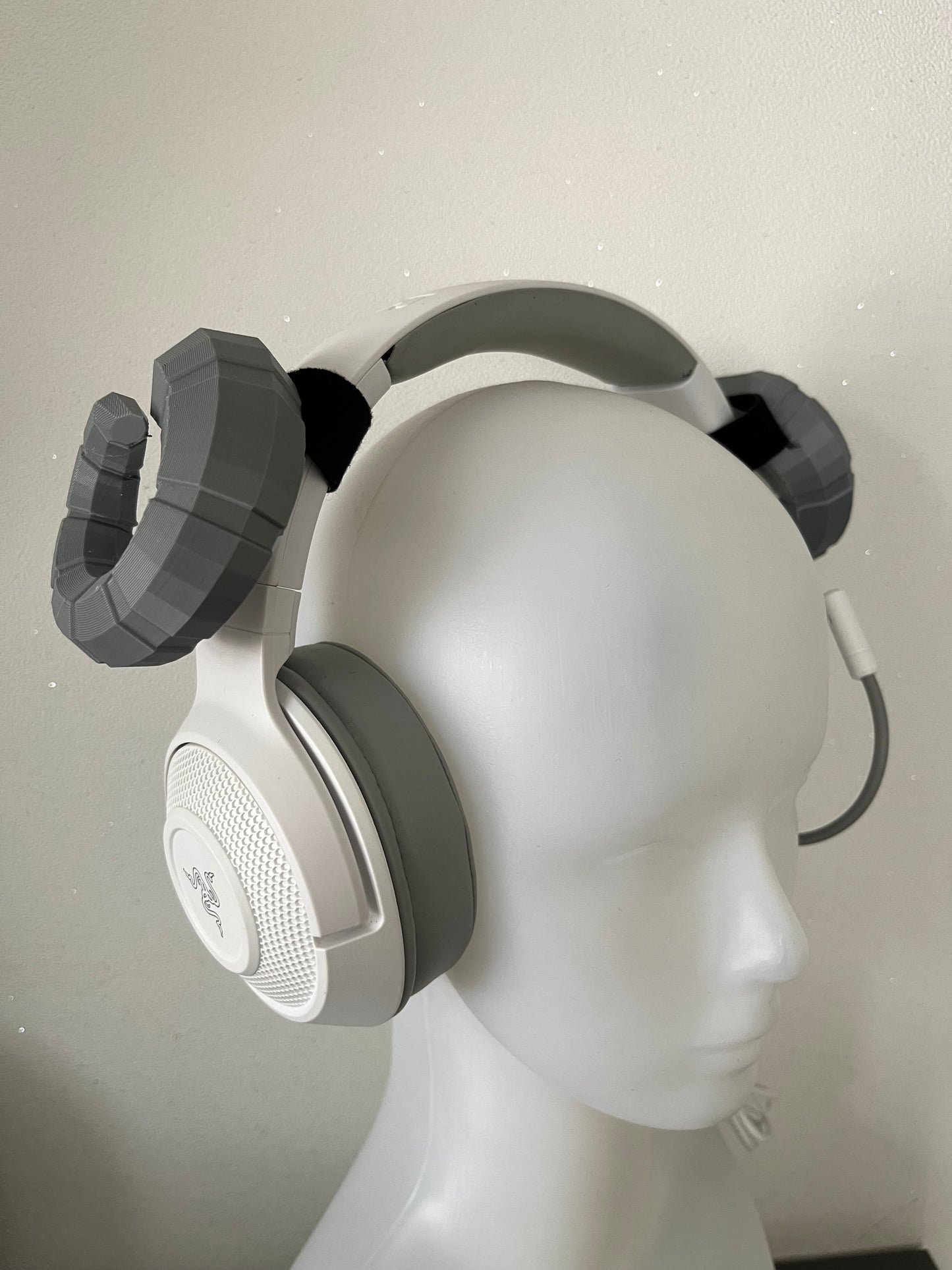 Mecha Horn for Headphones / Headset for streaming anime cosplay